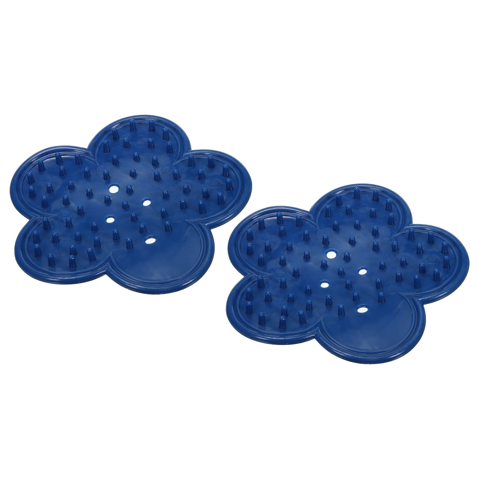 PATIKIL Rose Leaf Thorn Stripper, 2 Pcs Rose Thorn Stripper Remover Leaf Stripping Tool Burrs Removal Tool for Gardening Flower Arrangement, Blue