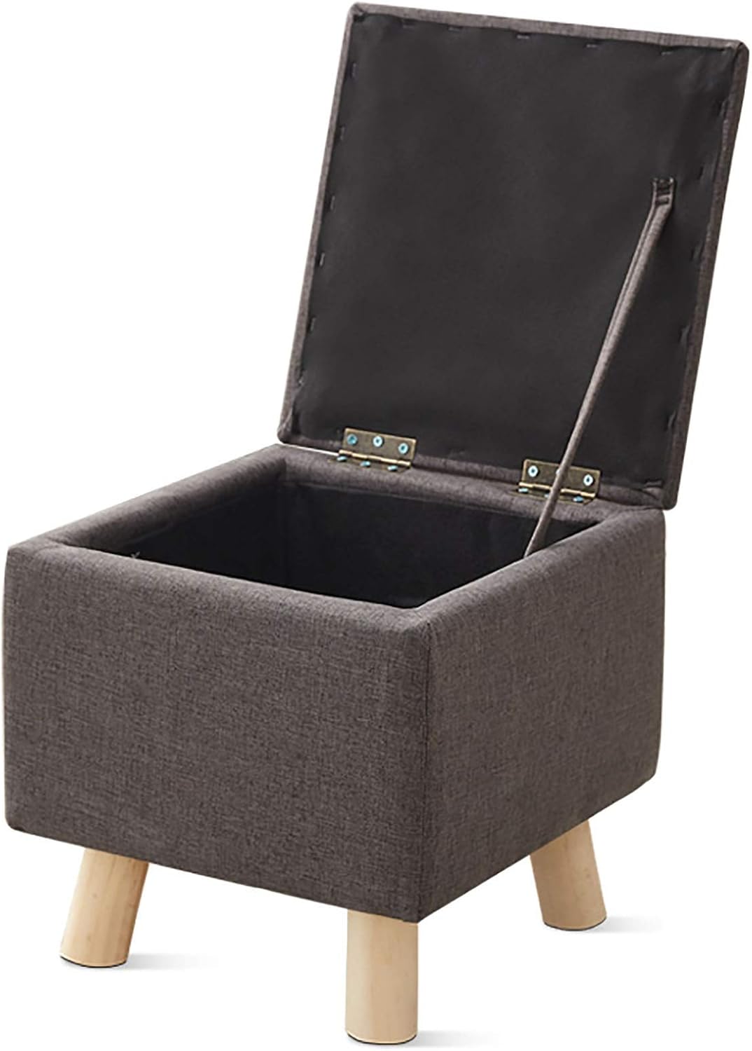 LYRZJJ Banco Otomano de Almacenamiento, Asiento Plegable Acolchado