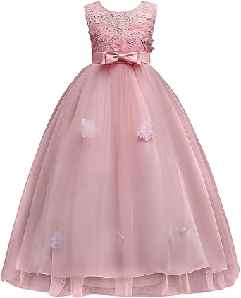 amazon little girl wedding dress