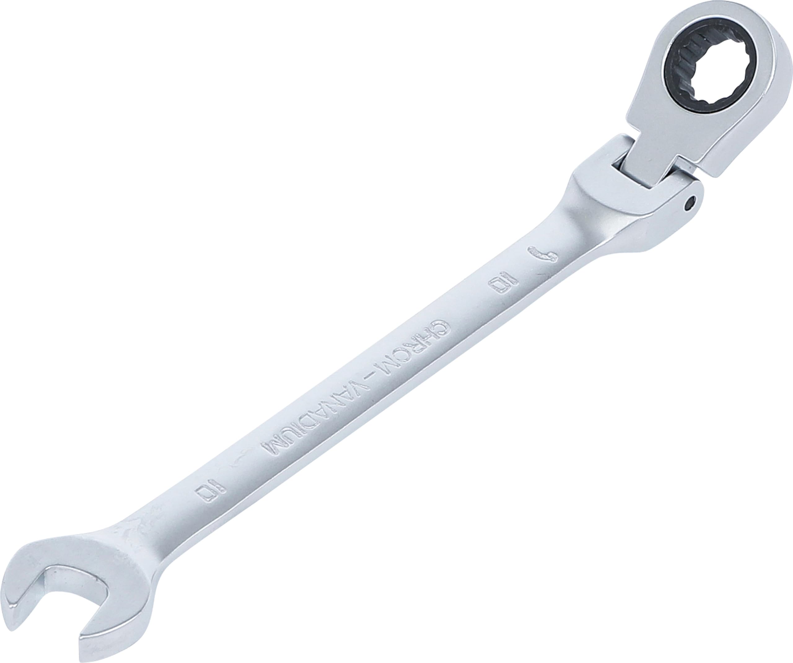 BGS 6710 | Ratchet Combination Wrench | adjustable | 10 mm