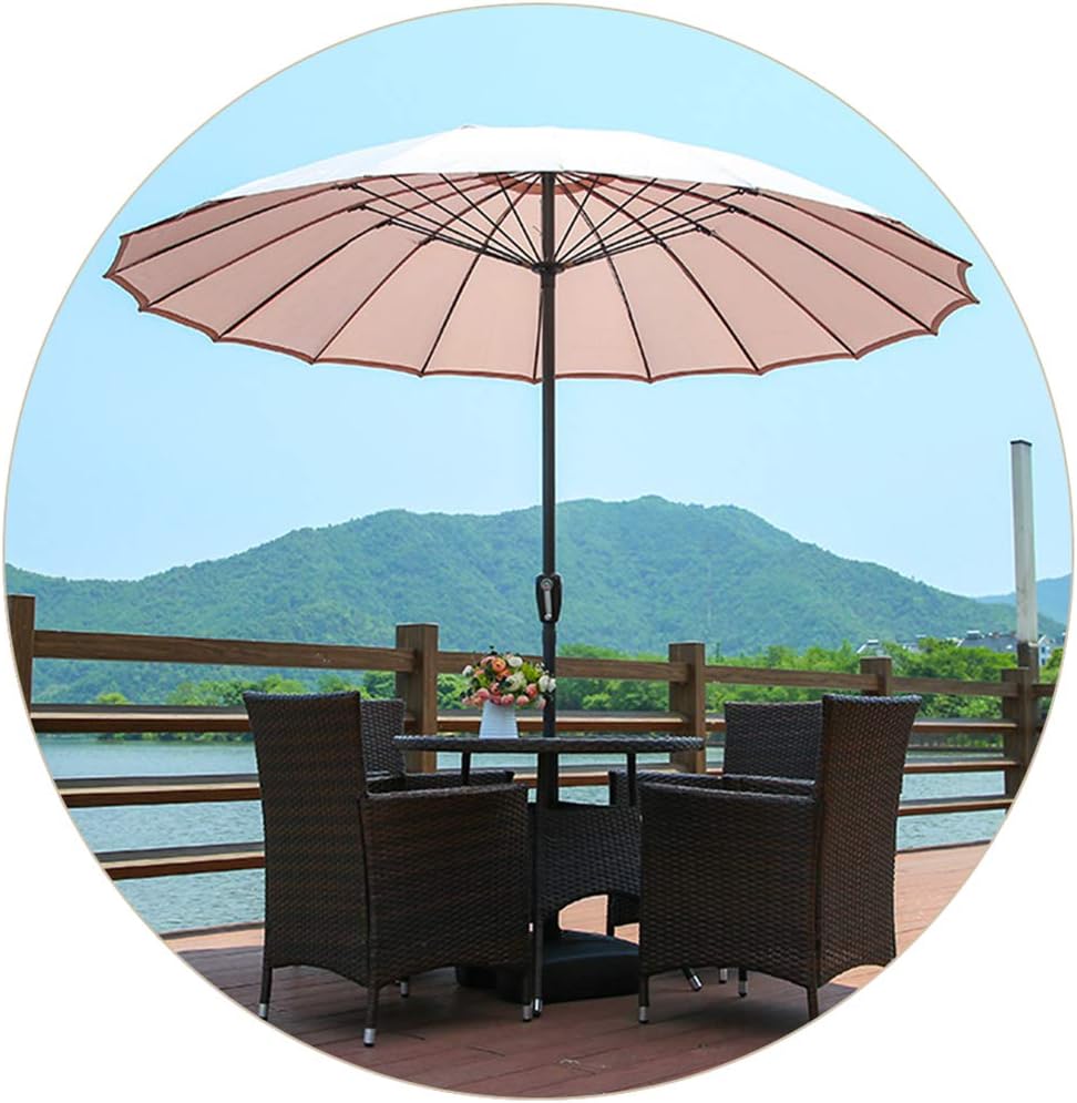 ombrello da mercato con manovelle