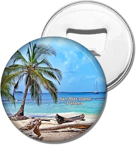 Amazon Co Jp Weekino冷蔵庫用マグネットサンブラス島カリブ海パナマ栓抜きビール旅行お土産コレクションギフト冷蔵庫ステッカー ホーム キッチン