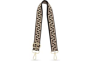 TANOSII Wide Purse Strap Adjustable Replacement Shoulder Crossbody Strap Handbag Strap