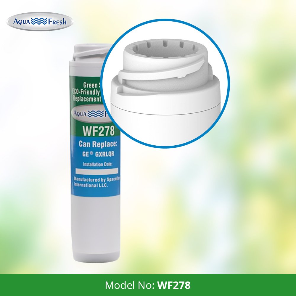 Aqua Fresh WF278 Replacement Inline Water Filter for GEGXRLQR, FQSLF