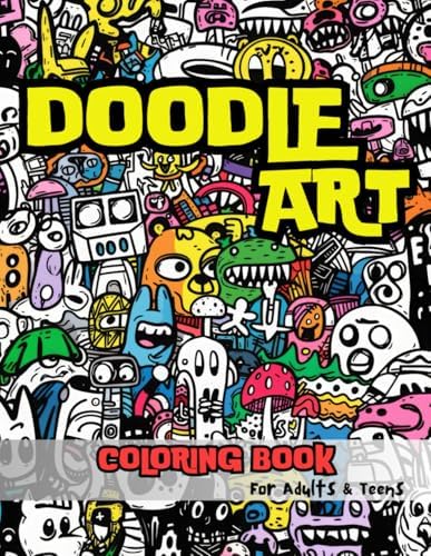 Amazon.com: DoodleLand: A Coloring Book: 9798217047345: Mr Doodle