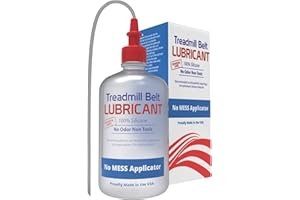 NOOSA LIFE Treadmill Belt Lubricant | 100% Silicone | USA Made | No Odor & No Propellants | Applicator Tube for Full Belt Width Lubrication at a Controlled Flow-So Easy