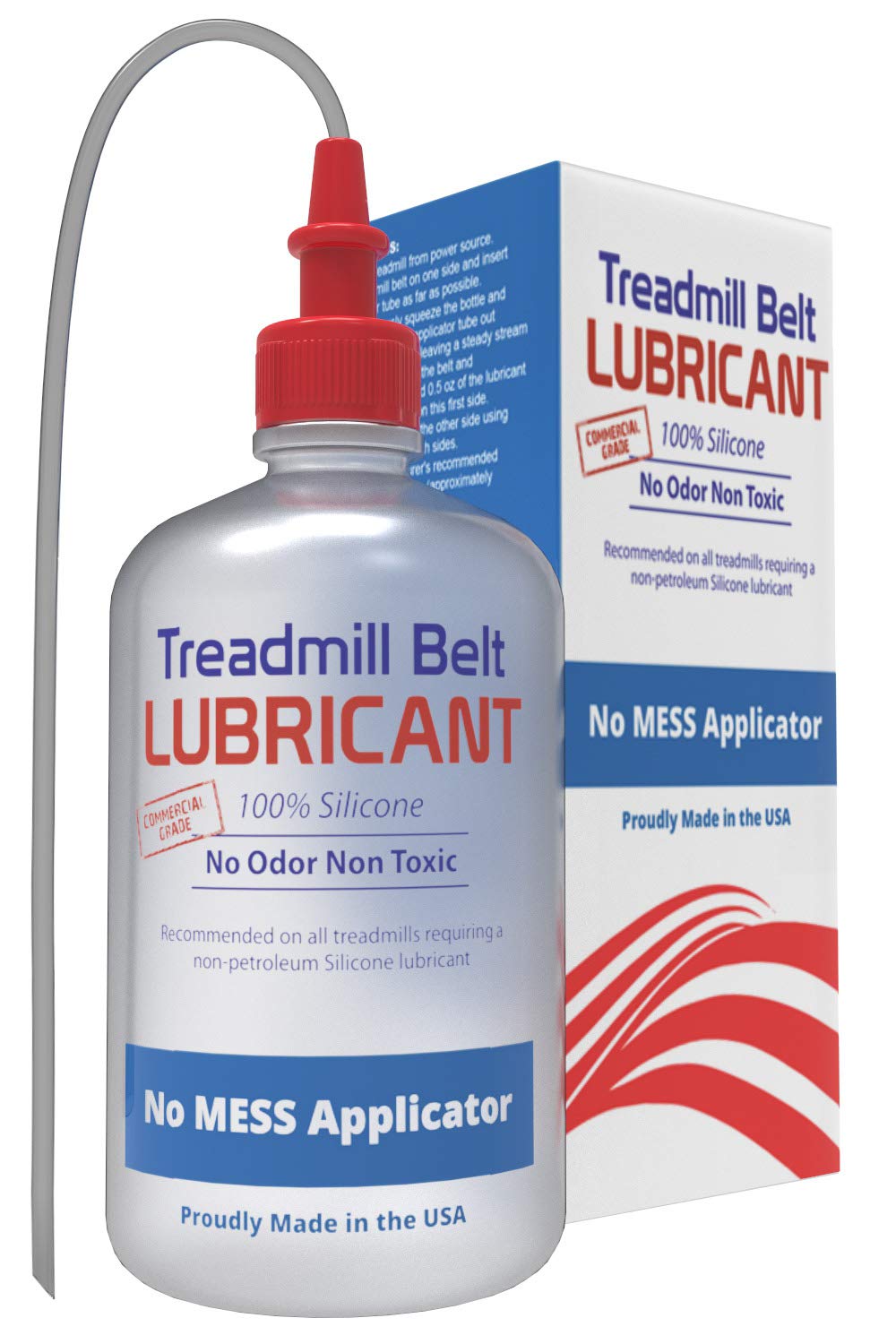 Treadmill Belt Lubricant 100 Silicone USA Made No Odor & No