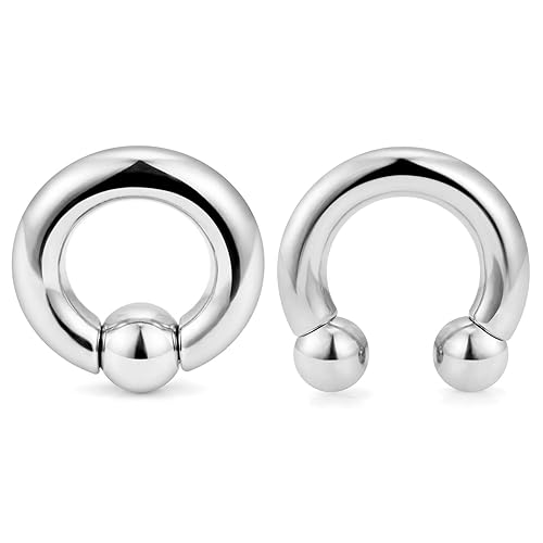 Cisyozi 4G Septum Rings Jewelry Large Ear Earrings Gauges Septum
