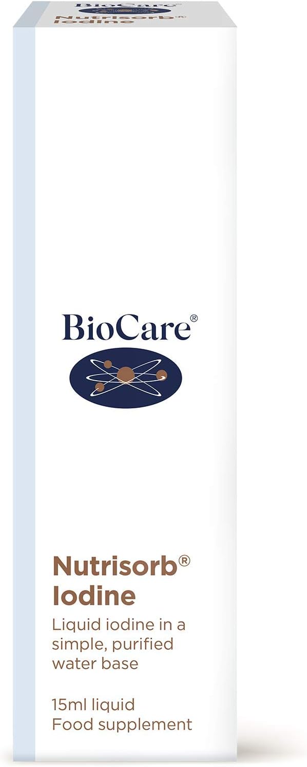 BioCare Nutrisorb Iodine - Liquid Iodine for Thyroid Cognitive and Energy Support - 15ml, 0, 15 ml (Pack of 1) - Image 3