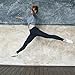 Kenley Stick-on Sole Sheets for Dance Shoes - Set of 3 Black and Beige Eco Suede Soles 8.5 x 12 Inches - Sticky Self-Adhesive Backing - Easy Resole Old Dance Shoes, Heels or Sneakers