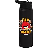 Angry Birds Red Alert Stainless Steel Insulated Water Bottle