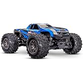 Traxxas Mini Maxx Brushless 4X4 Monster Truck (Blue) | Includes LiPo battery &amp; 2-amp USB-C charger
