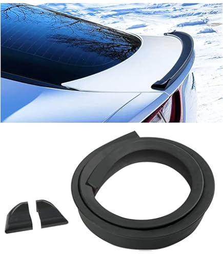 Goingfast Rear Trunk Spoiler Lip For VW Jetta MK3/MK5 - Black Polyurethane (PU), Unpainted, No Drilling - View #11