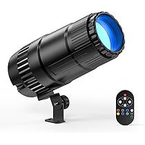 Amazon.com: 20W Pinspot Light with Remote,RGBWYP+Cyan LED