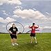 SMALAZAR FE21 Professional Lightweight Metal Foamed Hula Hoop Perfect for Dancing Fitness Exercise - Workouts for Adults and Kids - Simply The Funnest Way to Lose Weight (Dia:43