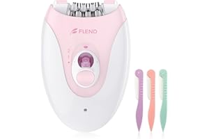 BUBBACARE Epilator,Epilator for Women Facial Hair Removal Rechargeable,2 Speeds Hair Removal,Hair Removal Device with 36 Tweezers,Hair Removal for Women Legs/Face/Bikini/Arms,Womens Electric Shaver Smooth Skin