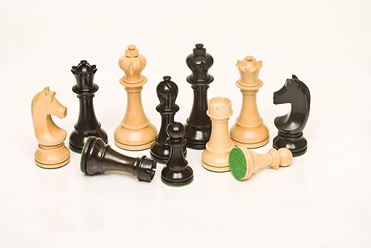 197 Ebony & Boxwood 3.75 Chess Set