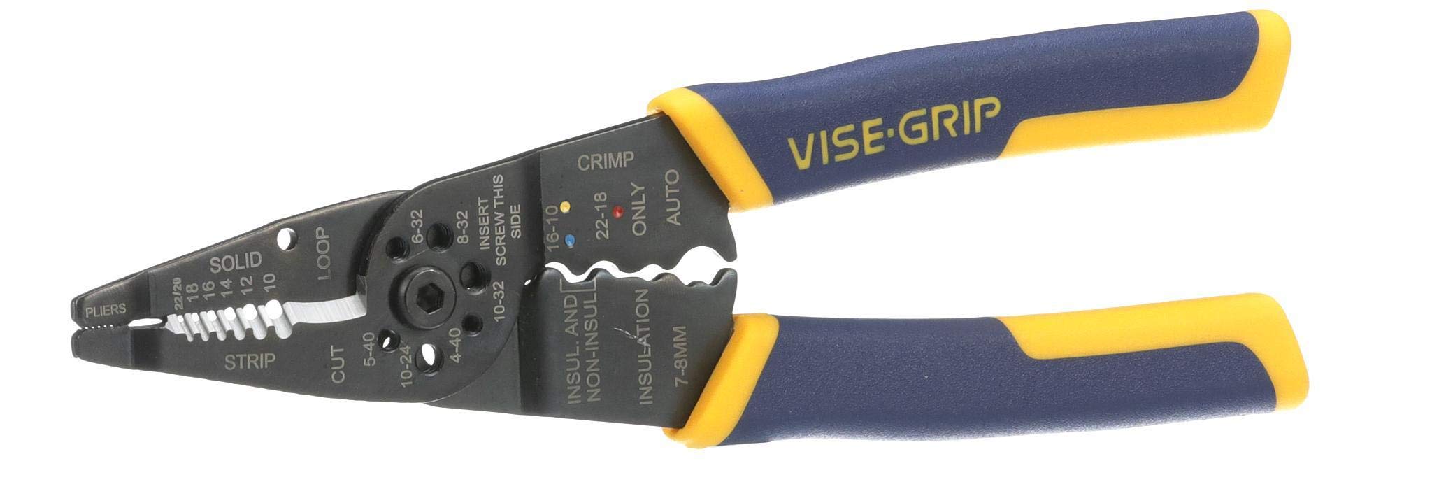 Galleon IRWIN VISEGRIP Wire Stripping Tool / Wire Cutter, 8Inch