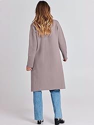 ANRABESS Long Sweater Cardigan Women Knit Open