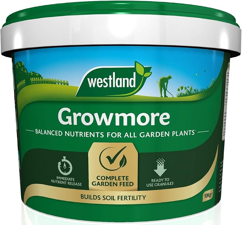 Westland Growmore Garden Fertiliser 10 kg NPK 7-7-7 Glyphosate Rich