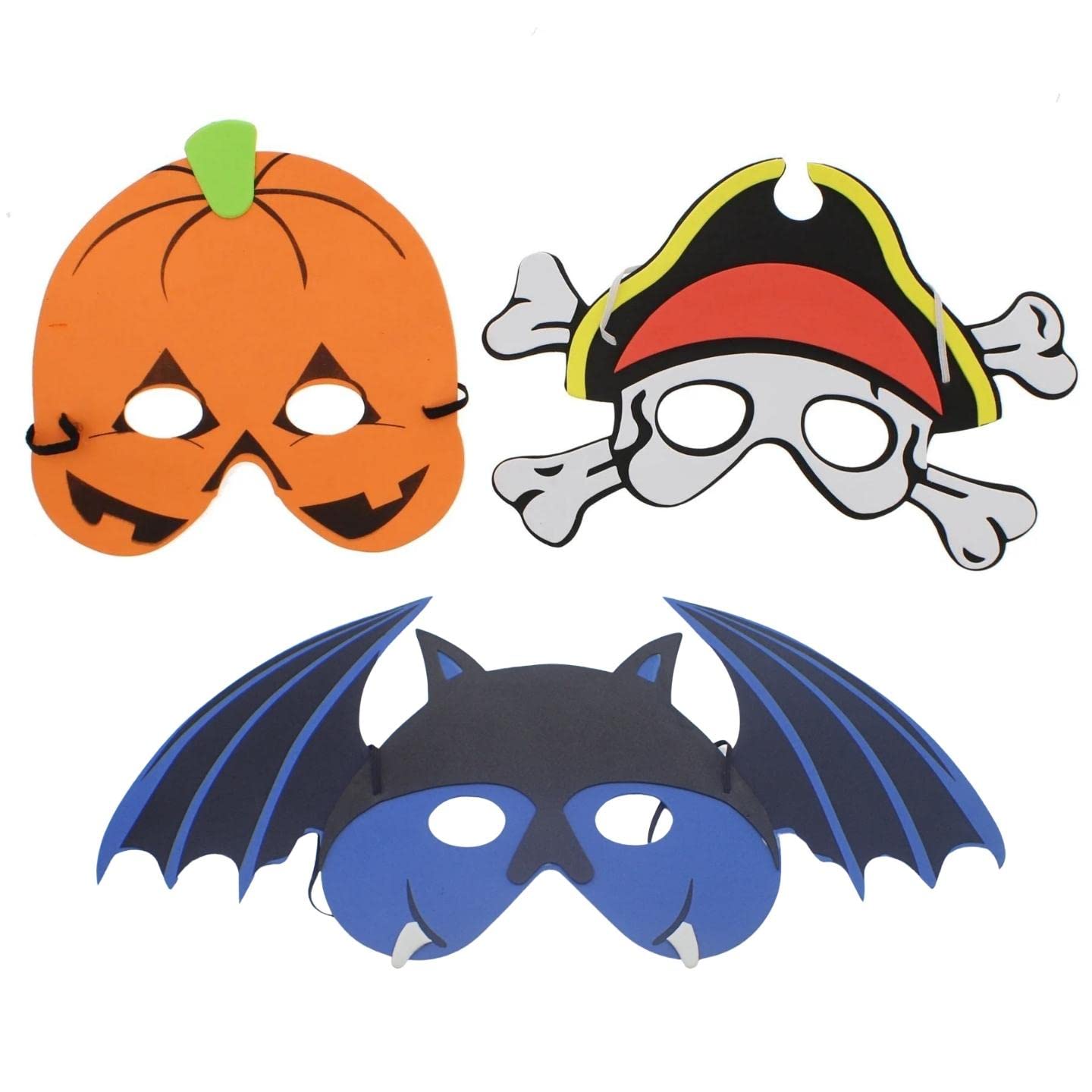 Topkids Accessories Kids Party Masks Animal Masks For Kids Birthday Party Masks Unicorn Masks Halloween Masks Xmas Mask Hero Masks Dinosaur Masks For Children, Kids (Halloween)