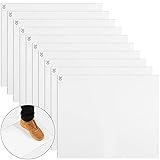 300 Sheets/ 10 Pieces Adhesive Mat White adhesive
