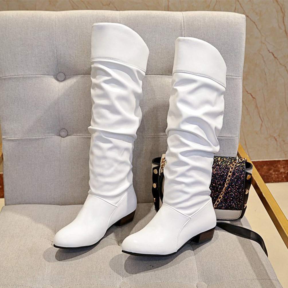 Scarpe Tookang Stivali Alti Donna Invernali Aderenti sopra Il Ginocchio  Stivali Lunghi Allungare urban-earth.co.uk