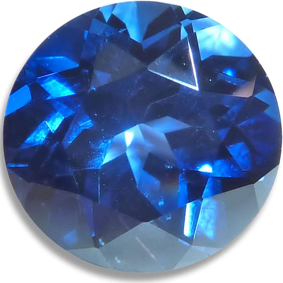 OptimaGem Lab Sapphire Blue Round (6 mm, fine Blue)