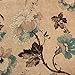 H.VERSAILTEX Vintage Rustic Style Printed Design Room Darkening Blackout Curtain Panels with Antique Grommet Top, Set of 1 Panel, W40 x L63 inch - Brown and Blue Pattern