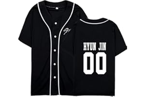 babyhealthy Kpop Bangchan Felix Hyunjin Jersey Tshirt Jisung Changbin Minho Seungmin Baseball Tee Shirt Merch