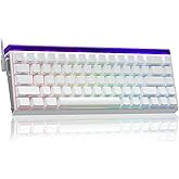 AULA Hero 68 HE 60% Gaming Keyboard Wired, Hall Effect Magnetic Switch Keyboard with Adjustable Actuation, Fast Trigger Mode, 8K Hz Polling Rate, 0.125ms Latency,Side Printed PBT Keycaps, RGB Backlit
