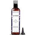Majestic Pure 100% Pure Lavender Oil with Vitamin E for Hair Care, Strengthening, Nourishing, and Volumizing Formula with Vitamin E & Argan Oil - Non GMO Verified, 6.7 Fl Oz