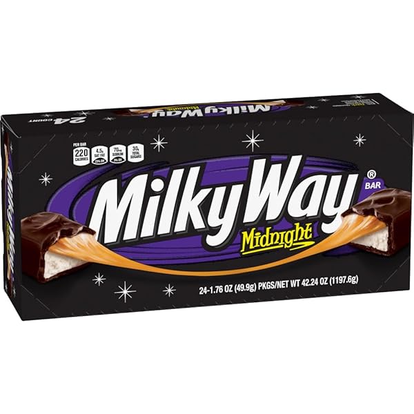 Amazon.com : MILKY WAY Candy Bars, Midnight Dark Chocolate Candy
