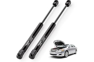 HUOPO 6333 Front Hood Struts for Toyota Camry 2007-2011, Bonnet Shock Absorbers Lift Support Replacement for Toyota Camry Base/CE/Hybrid/LE/SE/XLE, 2 Packs