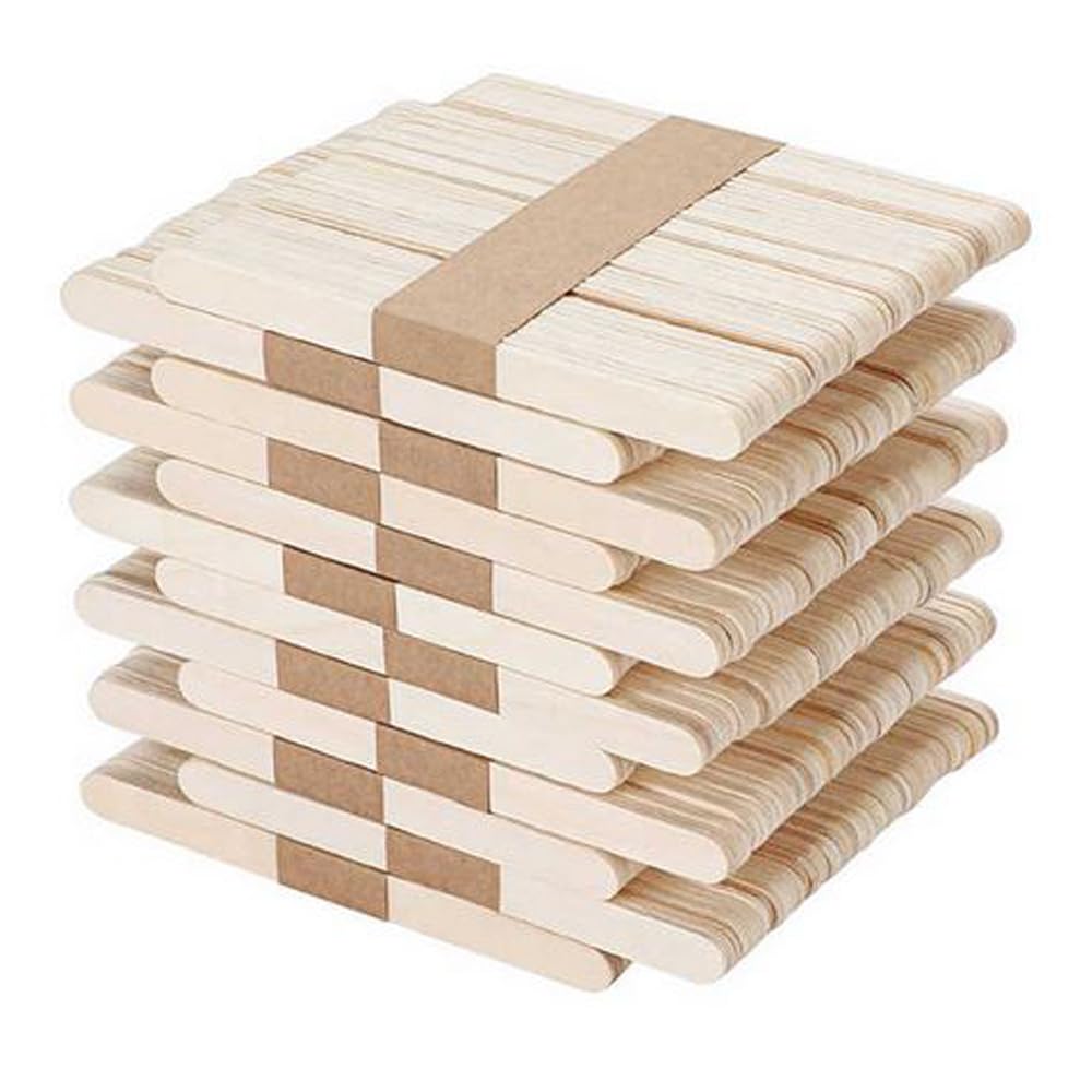arkCRAFT Multi Coloured Wooden Lollipop Sticks Pk-1000 by ARK (1000 Natural) — image 1