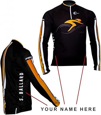 personalised cycling jersey uk