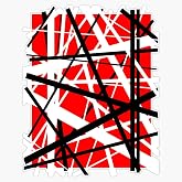 Frankenstein Pattern (Red) Vinyl Waterproof Sticker Decal Car Laptop Wall Window Bumper Sticker 5"