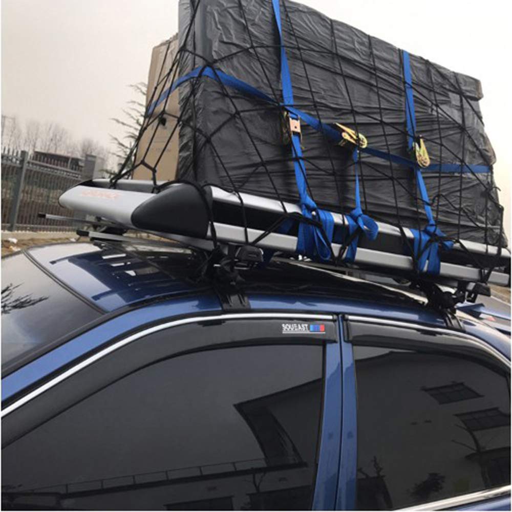Heavy Duty Ratchet Tie Down Straps, Adjustable Cargo Straps with Metal Buckle, 802kg Load Capacity - Image 3