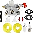 SIMPERAC 753-06288 Carburetor for Craftsman 25cc 27cc Troy Bilt TB35EC TB25CE TB25CEC TB25CH TB25HT TB25SEC TB25SH TB27BC TB2044XP TB2MB TB430 MTD 25CC 27CC Gas Trimmer Leaf Blower Engine
