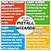 Windows 8.1 Compatible Repair & Reinstall Disc Set: Recovery Reboot Restore Fix Factory Reset - Basic or Professional 32 & 64 Bit PC Computer + Drivers Install 2019 (2 DVD Set)