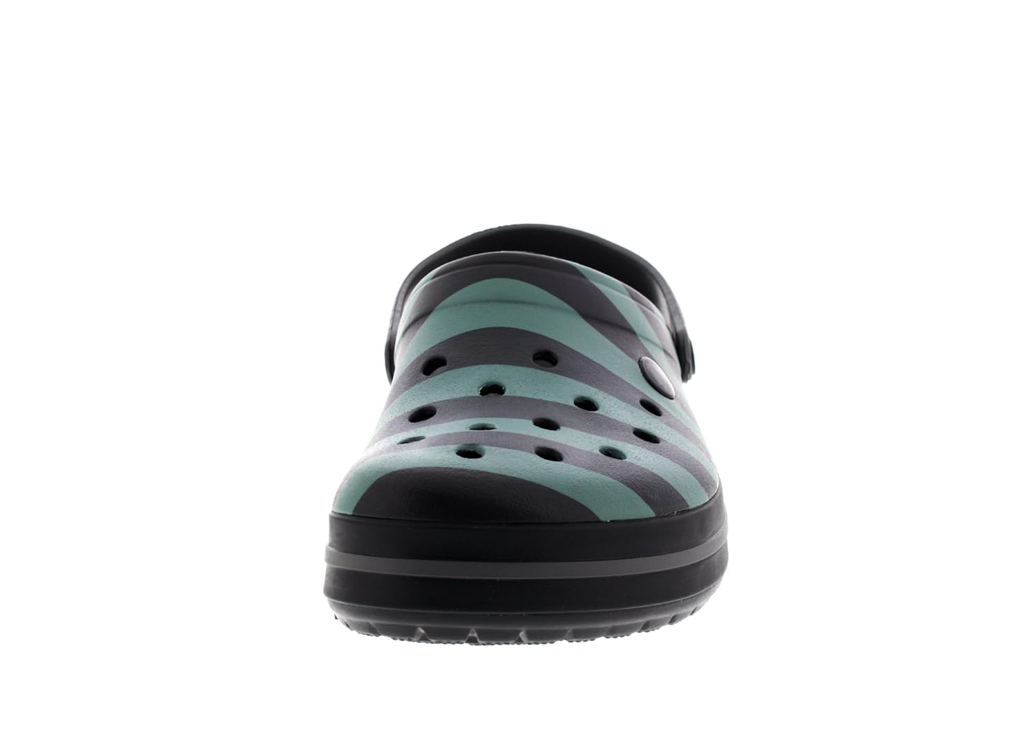 crocs crocband graphic men clog in black