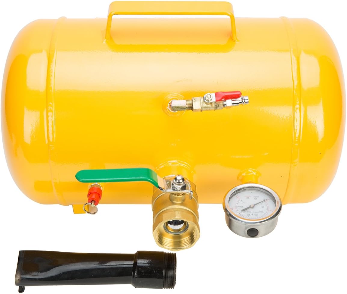 FreeTec 20L Tyre Inflator Booster Shock Inflator 5 Gallon Bead Seater Air Booster Air Cannon Filling Aid