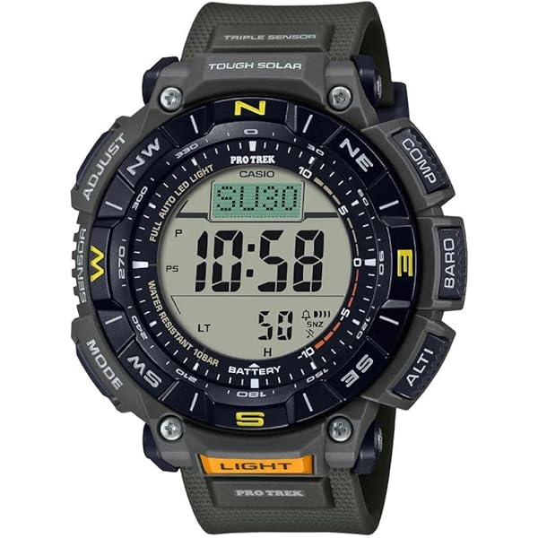 Casio Relógio Esportivo Digital Multifuncional Pro Trek PRG