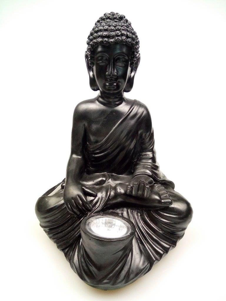 Solar Lighted Buddha Statue Buddha Solar Statue Light for Outdoor