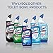 Lysol Complete Clean Toilet Bowl Cleaner with Bleach Value Pack, 2 Count