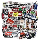 Fashion Laptop Stickers Waterproof Skateboard Pad Macbook Car Snowboard Bicycle Luggage Decor (104pcs)
