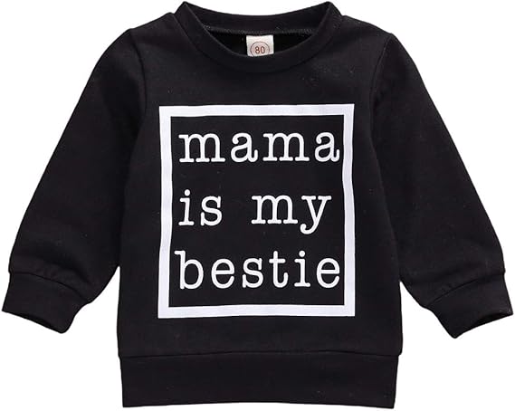 Amazon キッズ Tシャツ 男の子 女の子 テキスト トレーナー 長袖 丸い襟 プルオーバー 春秋冬 可愛い ティシャツ おしゃれ 上着 通園 通学 運動 普段着 ポロシャツ 七五三 通園 通学 文化祭 新年 誕生日 人気 子供服 ボトミングシャツ ガールズ