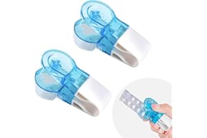 Portable Pill Taker Remover, Pill Remover, Blister Pack Opener Popper Assistance No Contact Easy to Take Out Portable Pills E