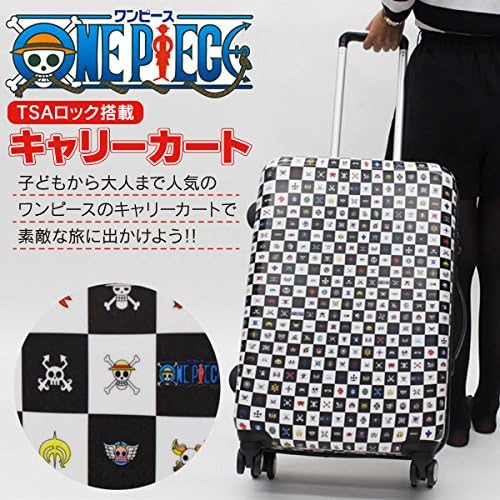 Amazon ワンピース One Piece キャリーカート スーツケース Sサイズ カラー 機内持ち込み可 ダブルキャスター アニメ 萌えグッズ 通販