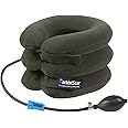 Cervical Neck Traction Device,inflatable neck extended version of the traction stand, relieve neck pain and shoulder pain, and effectively correct poor sitting posture (including health care tutorial)